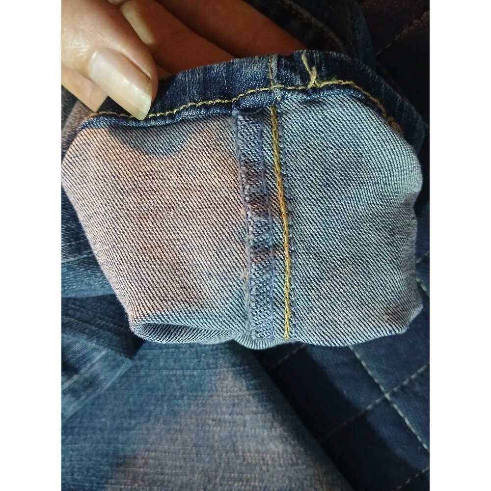 Signature By Levi Strauss Jeans Womens 12 Blue Denim Skinny Leg Stretch Mid Rise - Picture 8 of 9